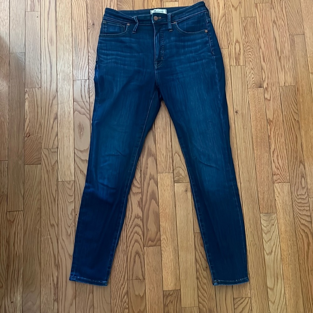 Madewell curvy high rise skinny jean